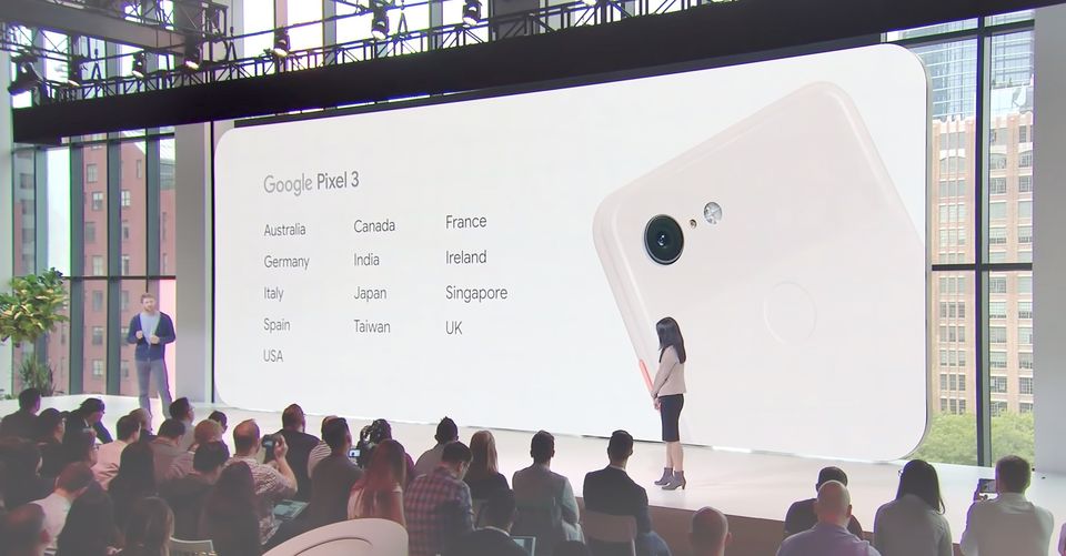 Google Pixel 3 launch