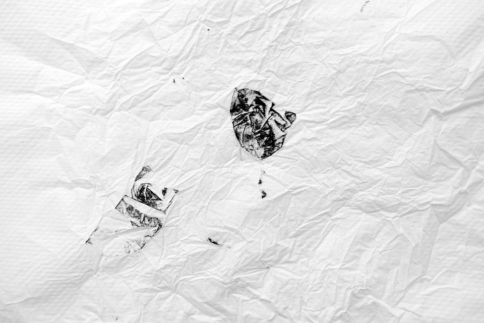 Charcoal and ink drawing by Jing Ju