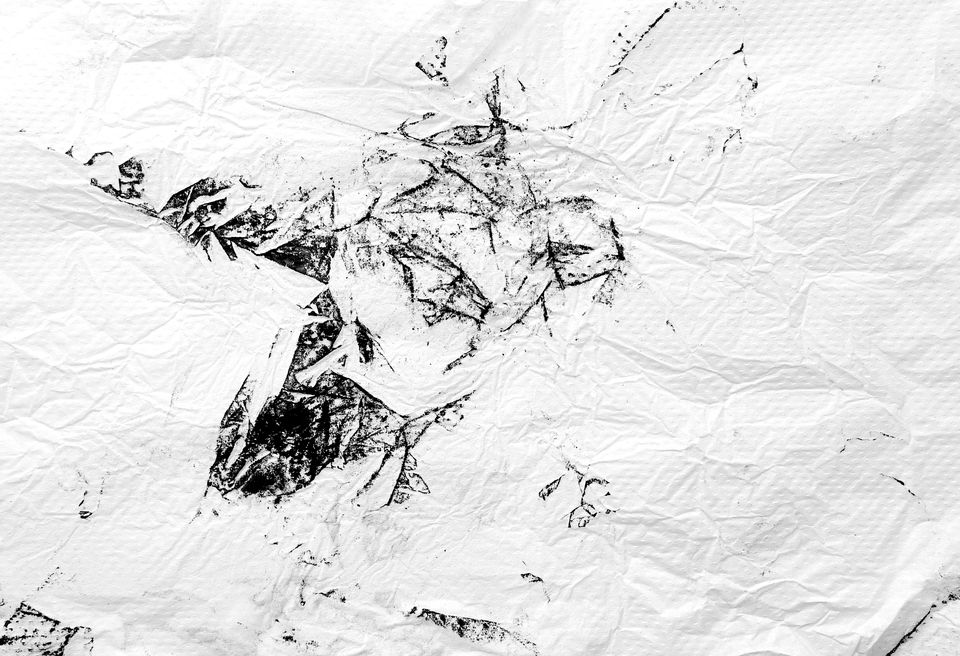 Charcoal and ink drawing by Jing Ju
